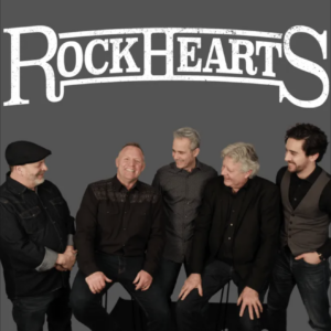 Rock Hearts Band Photo with Logo