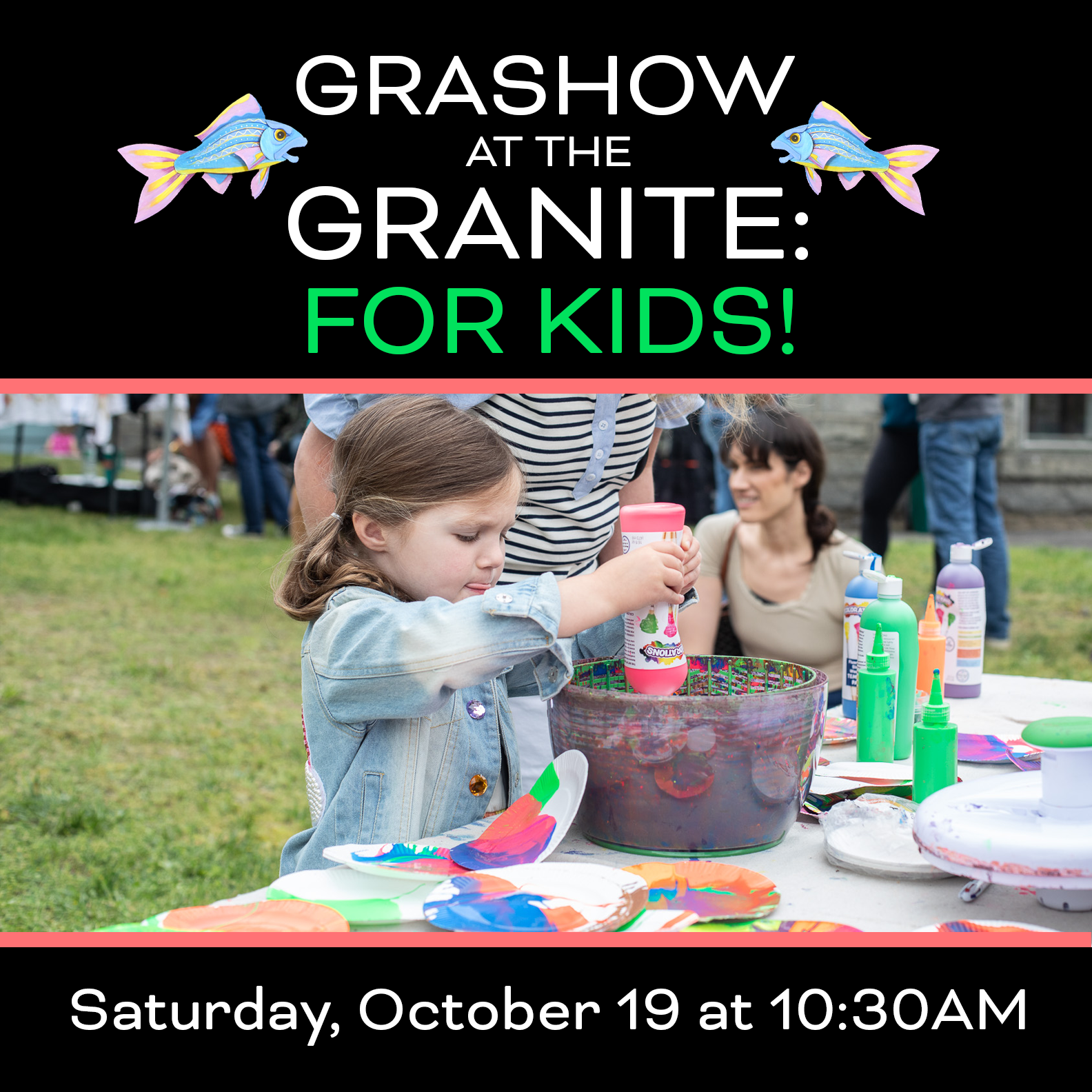 Grashow at the Granite: For Kids!