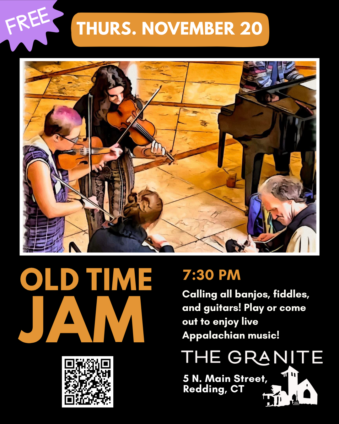 Old Time Jam event