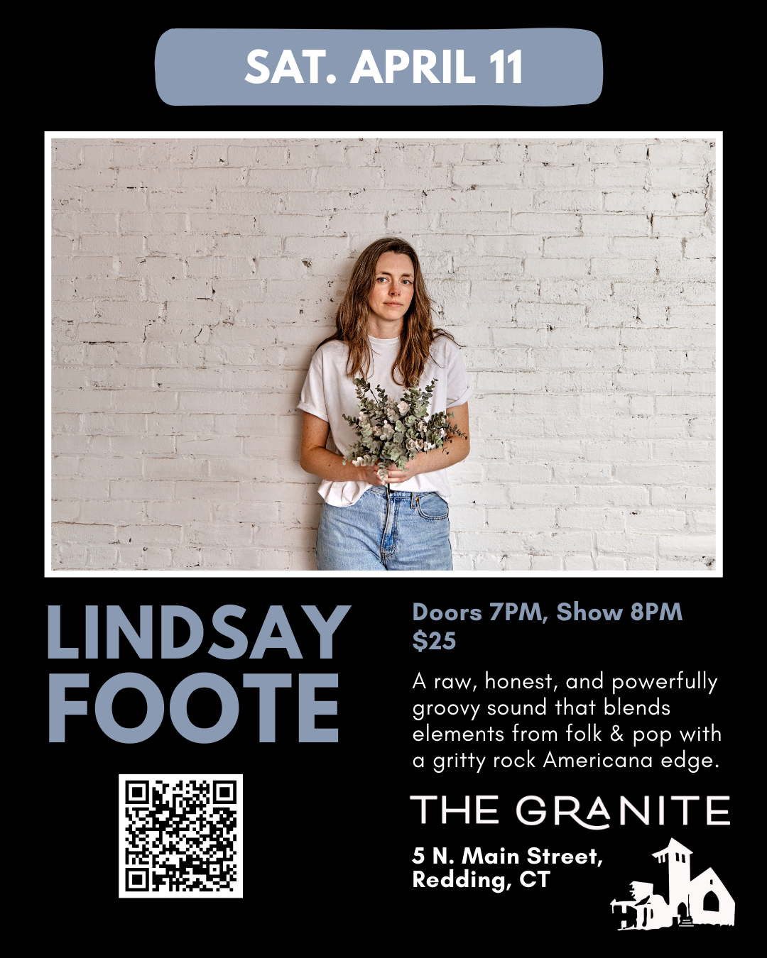 Lindsay Foote. April 11
