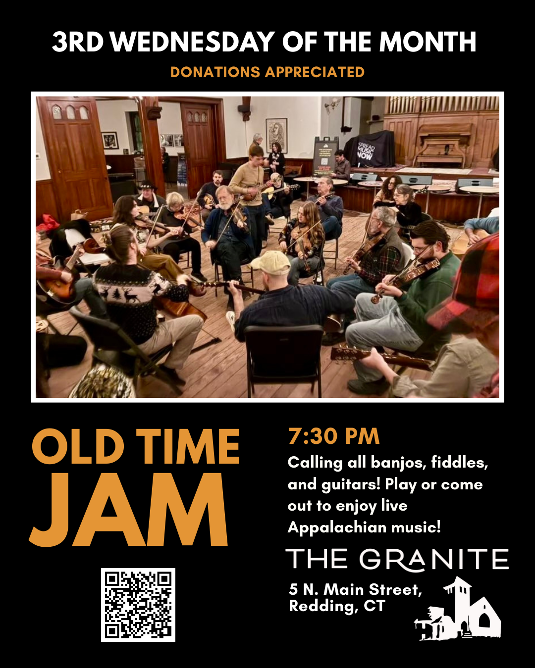 Old Time Jam, Third Wednesdays