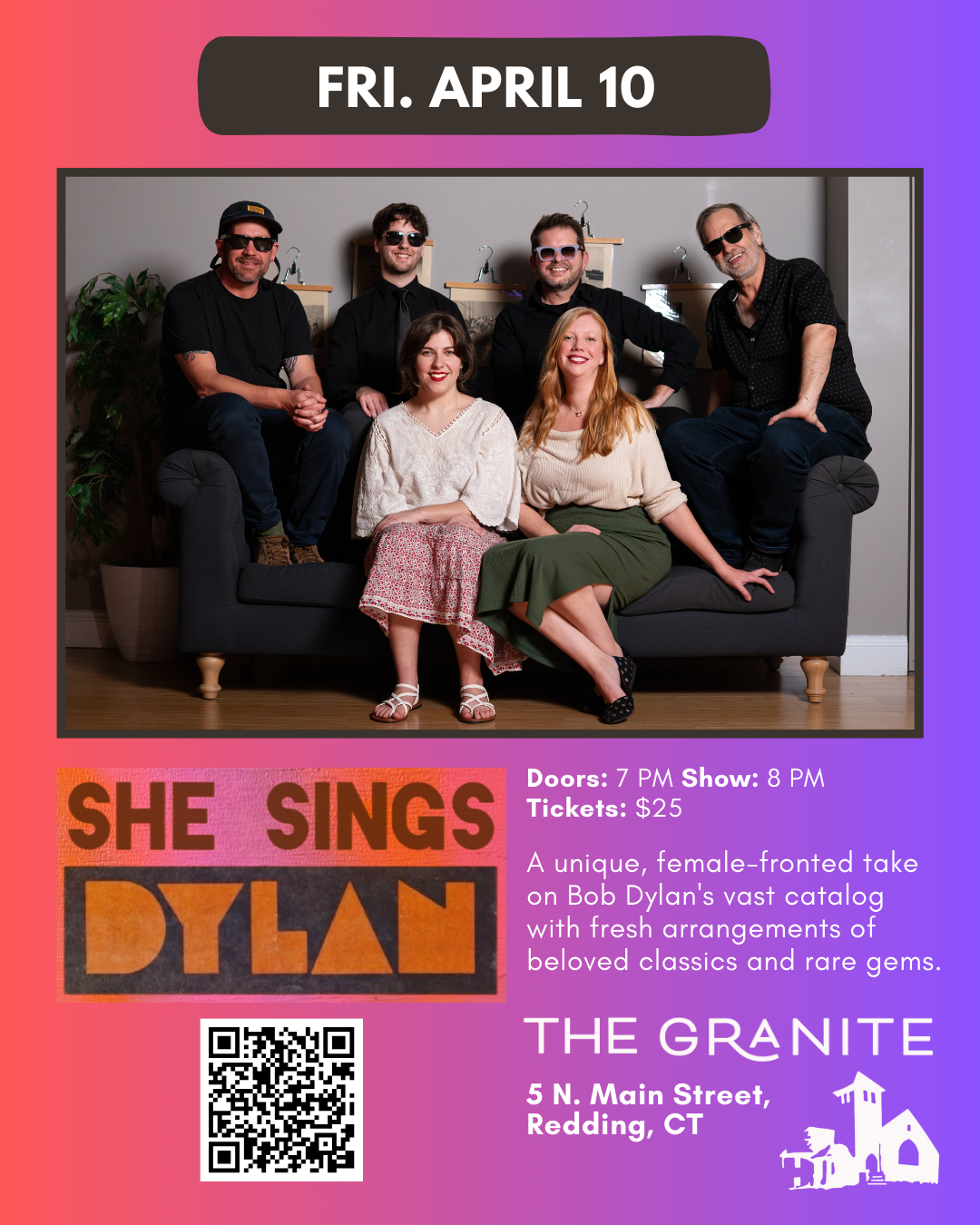 She Sings Dylan April 10