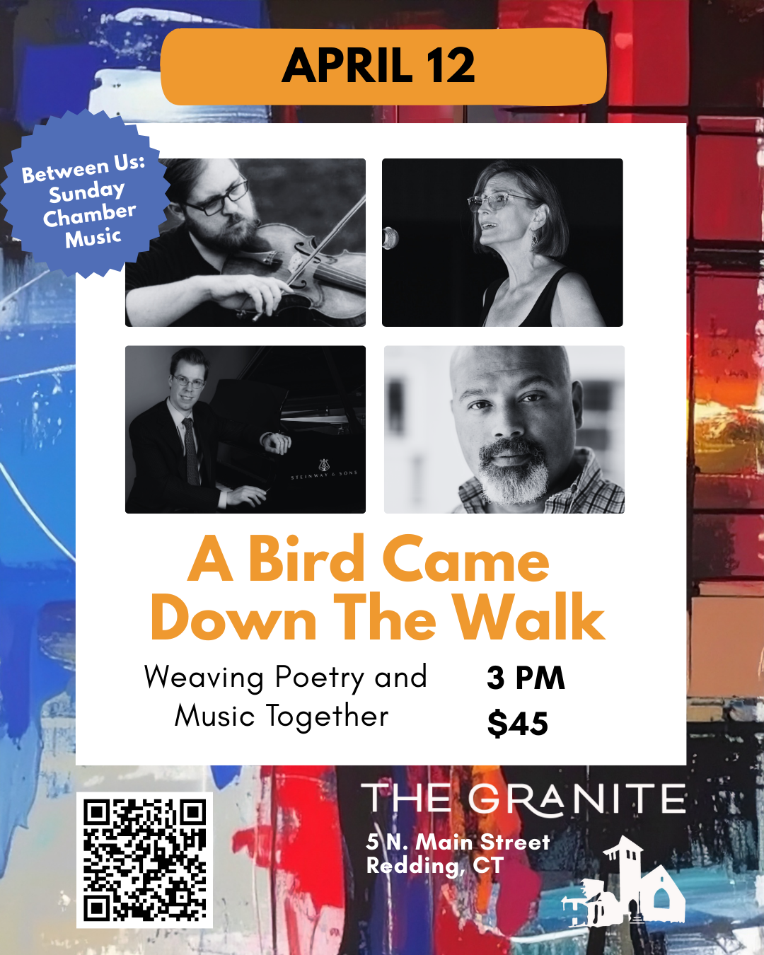 Bird Came Down The Walk, April 12