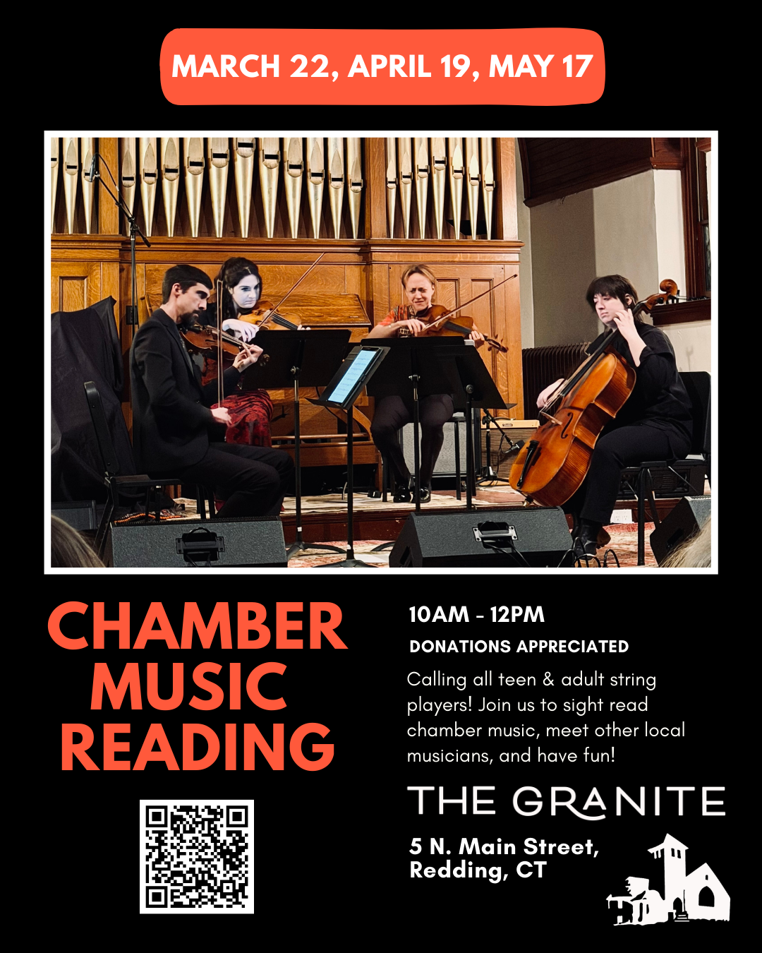 Chamber Music Reading March April May