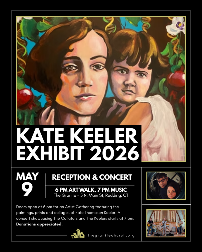 Kate Keeler Exhibit, Reception and Concert, May 9