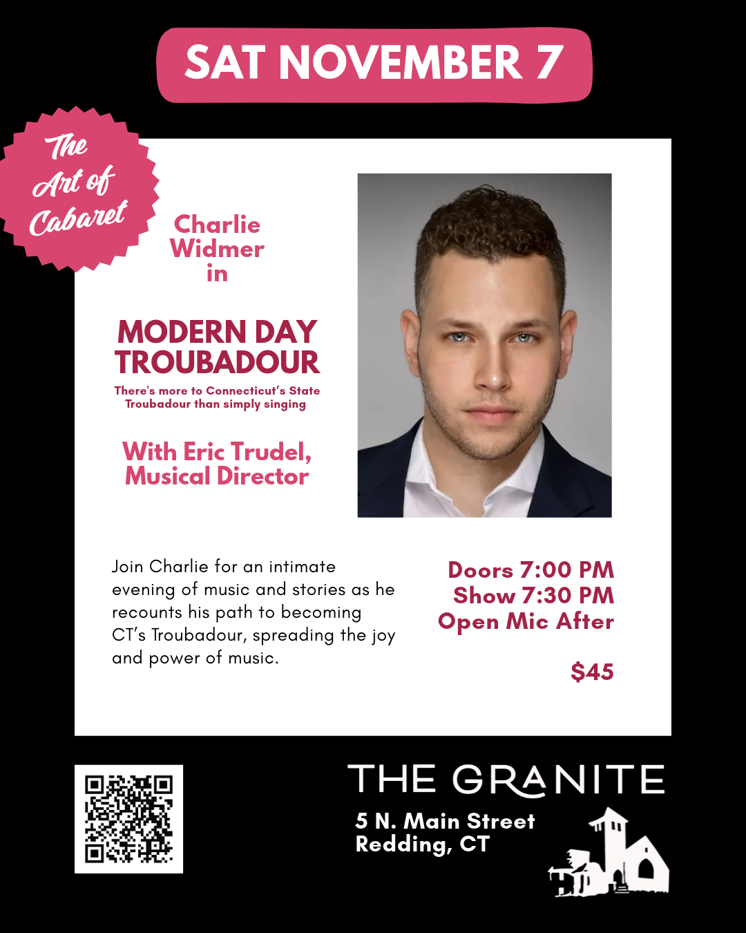 Modern Day Troubadour Nov 7